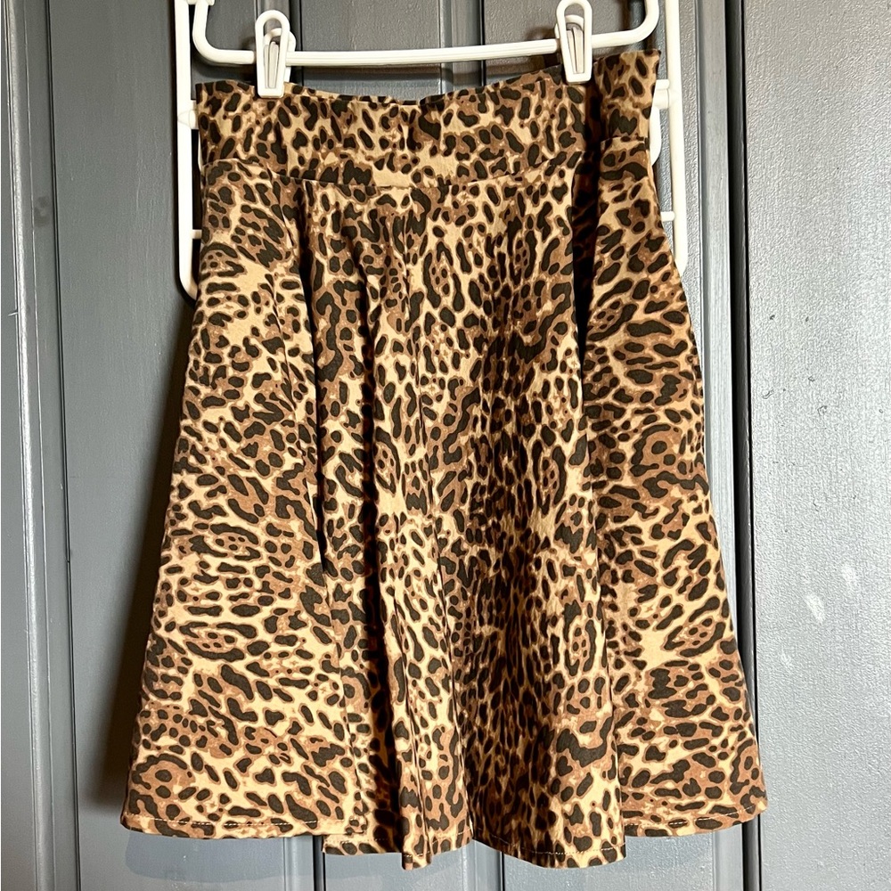 Leopard Skirt
